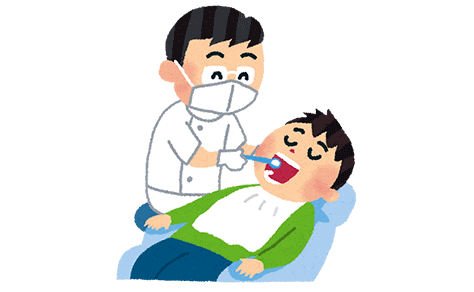 虫歯・歯周病治療イラスト